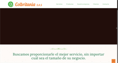 Desktop Screenshot of colbritania.com